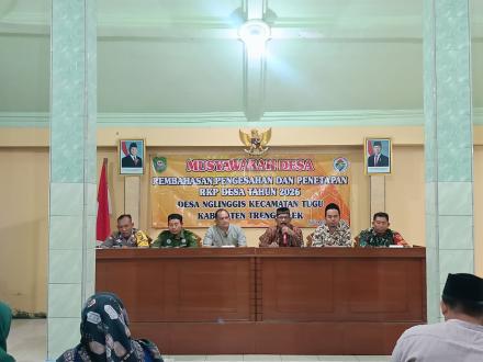 Musyawarah Desa pembahasan, penetapan dan pengesahan RKP Desa Tahun 2026
